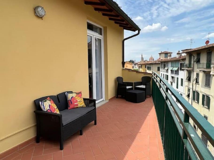 Terrace View Florence Attic Kültér fotó