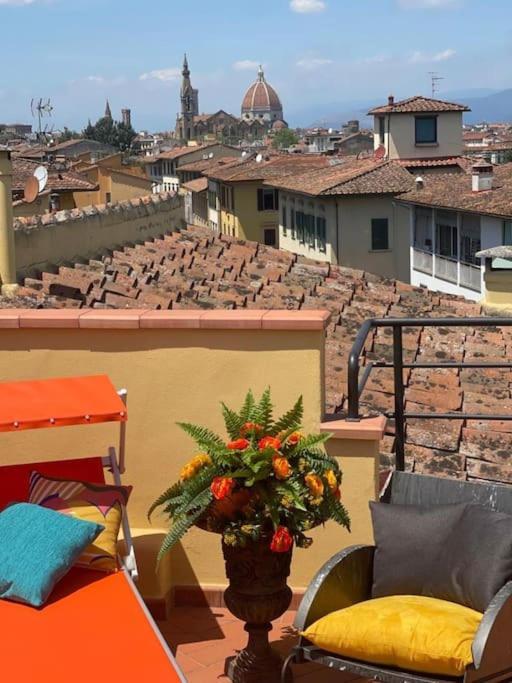 Terrace View Florence Attic Kültér fotó
