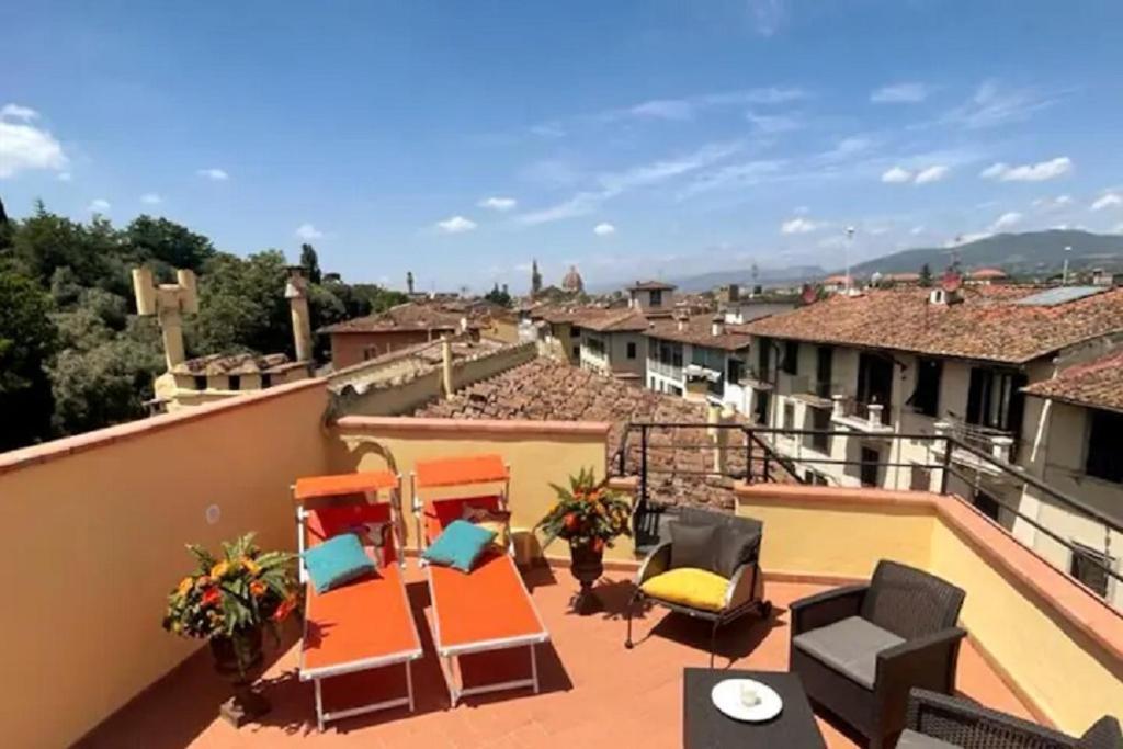 Terrace View Florence Attic Kültér fotó